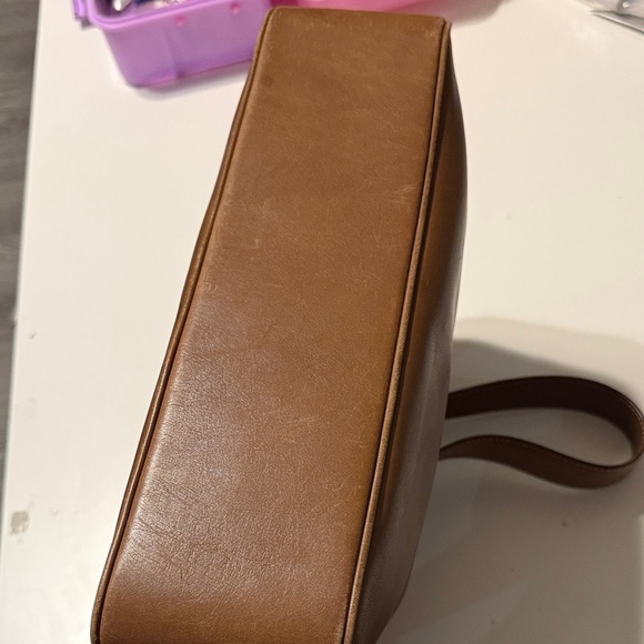 Coach Elegant Brown Leather Shoulder Bag The Coach Hamptons 7789 Hobo bag - Picture 6 of 14